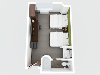 Room, 2 Queen Beds, Non Smoking