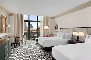 Premier Room, 2 Double Beds, City View