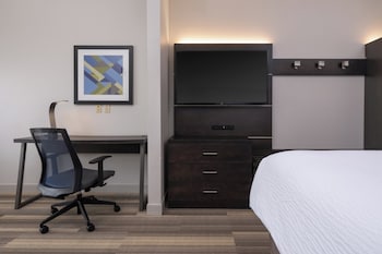 Suite, 1 King Bed, Roll-in Shower (Communications Accessible)