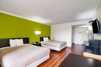 Standard Room, 2 Queen Beds, Smoking, Refrigerator & Microwave