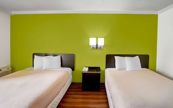 Standard Room, 2 Queen Beds, Smoking, Refrigerator & Microwave