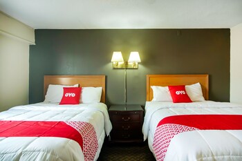 Room, 2 Double Beds, Smoking, Kitchen