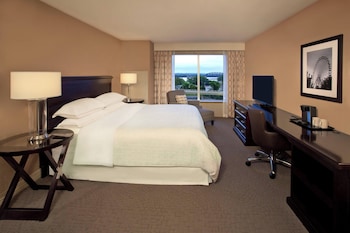 Executive Suite, 1 King Bed with Sofa bed, River View