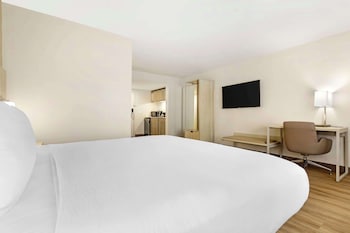 Suite, 1 King Bed, Non Smoking, Refrigerator & Microwave (Larger Room;with Sofabed)