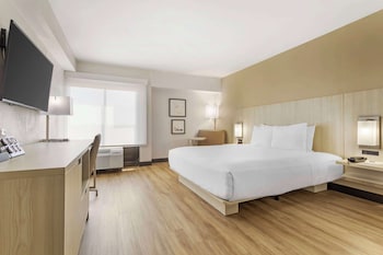 Standard Room, 1 King Bed, Accessible, Refrigerator & Microwave (Walk-in Shower)
