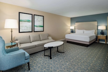 Room, 1 King Bed, Accessible, Partial Ocean View (Bathtub)