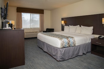 Standard Room, 1 King Bed, Non Smoking, Refrigerator & Microwave