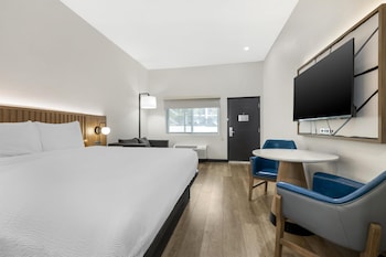 Standard Room, 1 King Bed, Non Smoking (with Single Sofabed)