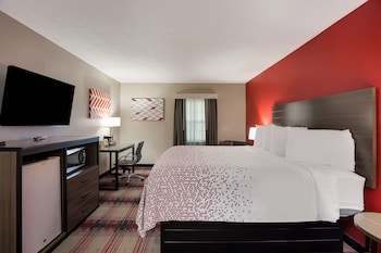 Standard Room, 1 King Bed, Smoking, Refrigerator & Microwave