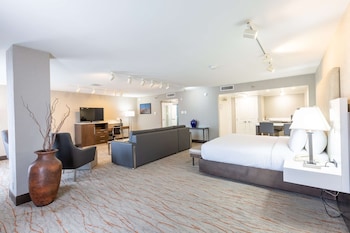 Studio, 1 King Bed with Sofa bed (Sitting Area)