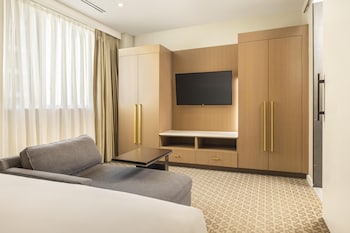 Suite, 1 King Bed, Accessible