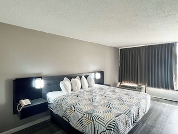 Deluxe Room, 1 King Bed, Smoking, Refrigerator & Microwave