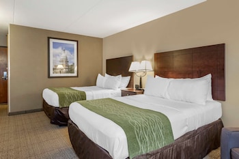 Room, 2 Double Beds, Non Smoking, Balcony