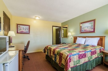 Standard Single Room, 1 Queen Bed, Smoking, Refrigerator & Microwave