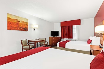 Standard Room, 2 Queen Beds, Non Smoking, Refrigerator & Microwave