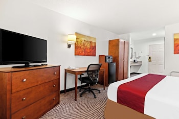 Standard Room, 1 King Bed, Accessible, Refrigerator & Microwave (Walk-in Shower)