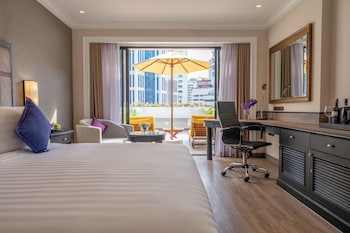 Room, Terrace, City View