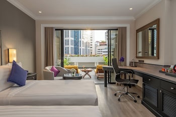 Room, Terrace, City View
