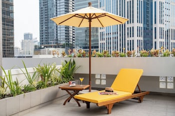 Room, Terrace, City View