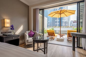 Room, Terrace, City View