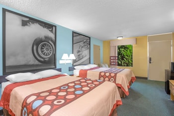 Double Room, 2 Double Beds, Smoking