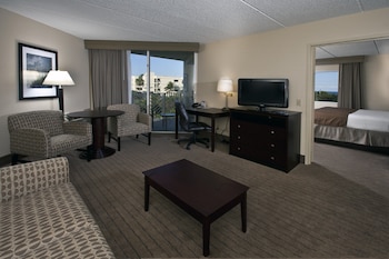 Suite, 1 King Bed with Sofa bed, Accessible (Mobility, Roll-In Shower)
