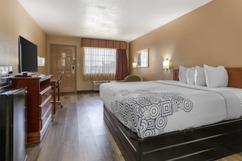 Standard Room, 1 King Bed, Smoking, Refrigerator & Microwave