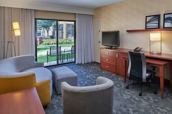 Suite, 1 Bedroom, Courtyard View (Hearing Accessible)