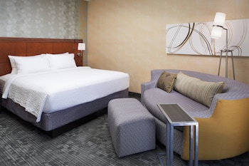 Room, 1 King Bed with Sofa bed (Mobility/Hearing Access, Roll-In Shwr)