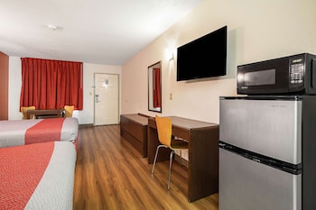 Standard Room, 2 Queen Beds, Smoking, Refrigerator & Microwave