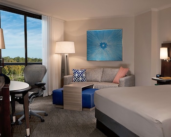 Room, 1 King Bed, Accessible, Resort View (Mobility & Hearing,  Bathtub)