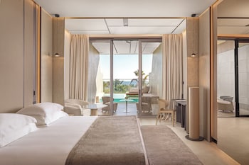 Junior Suite Upper Floor, Sea View, with Private Pool (3 adults)