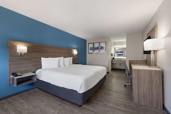 Standard Room, 1 King Bed, Accessible, Refrigerator & Microwave