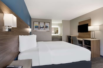 Standard Room, 1 King Bed, Accessible, Refrigerator & Microwave