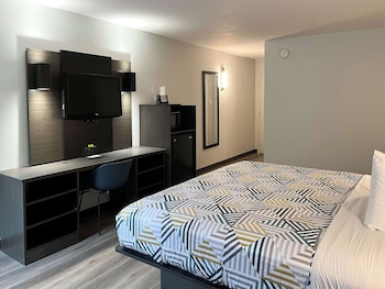 Deluxe Room, 1 King Bed, Non Smoking, Refrigerator & Microwave