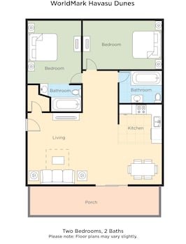 Condo, 2 Bedrooms, Kitchen