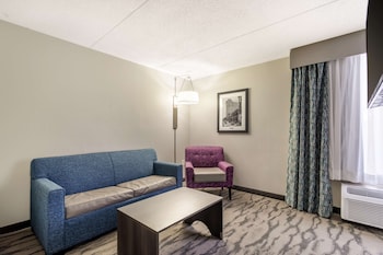 Suite, 1 King Bed, Non Smoking, Refrigerator & Microwave (Living Room;with Sofabed)