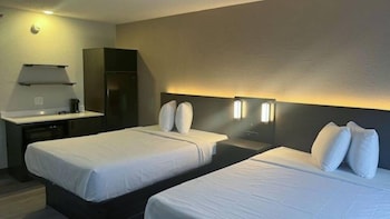 Standard Room, 2 Queen Beds, Non Smoking, Refrigerator & Microwave