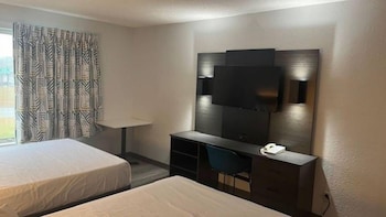 Standard Room, 2 Queen Beds, Non Smoking, Refrigerator & Microwave