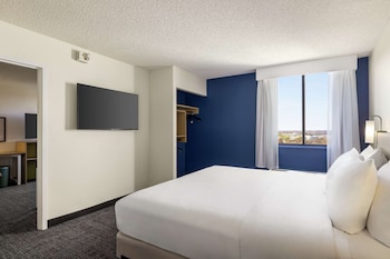 Suite, 1 King Bed, Accessible (3x3 Shower)