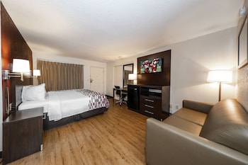 Suite, 1 King Bed, Smoking, Jetted Tub