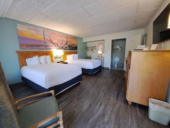 Room, 2 Double Beds, Non Smoking (1st Floor)