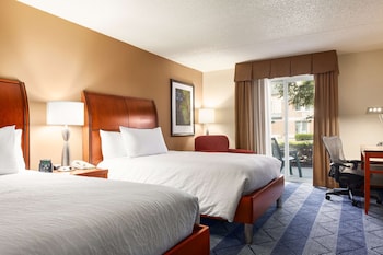 Two double beds scenic view