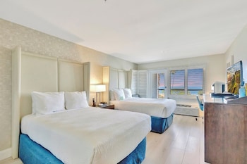 Deluxe Room, 2 Double Beds, Balcony, Ocean View