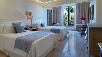 Superior Room, 2 Double Beds, Non Smoking, Partial Ocean View