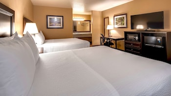 Standard Room, 2 Queen Beds, Non Smoking, Refrigerator & Microwave