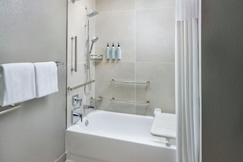 Suite, 1 King Bed with Sofa bed (Mobility/Hearing Accessible, Tub)
