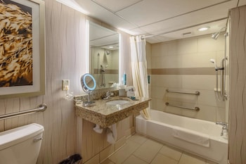 Suite, 1 King Bed, Accessible, Bathtub