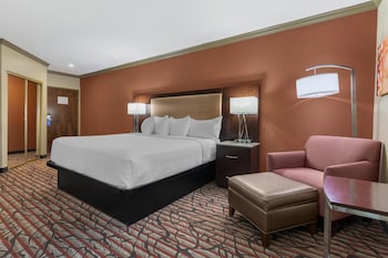 Standard Room, 1 King Bed, Non Smoking, Refrigerator & Microwave (Larger Room)