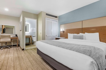 Standard Room, 1 King Bed, Non Smoking, Refrigerator & Microwave